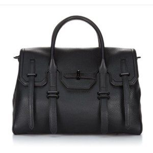 Rebecca Minkoff Jules Satchel - Black Leather